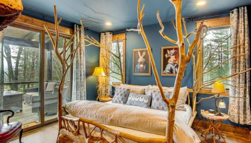 Sip on Deck and Enjoy Views! Mtn Lodge in Glenville - Foto 3