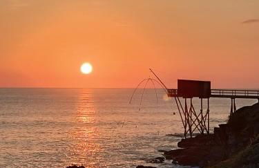 Location saisonnière plain-pied 4 à 6 pers Prefailles, 100m de la plage - Foto 21