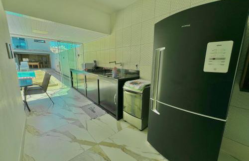 Bela acomodação em jacuipe com churrasqueira, piscina, mesa de sinuca e três quartos, dois sendo suítes! Além de muito espaço por toda a área! - Foto 25