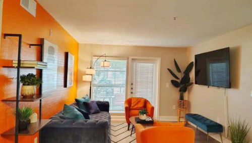 Tangerine 2Bed 2Bath at 5 min walk to NRG near TMC - Foto 3