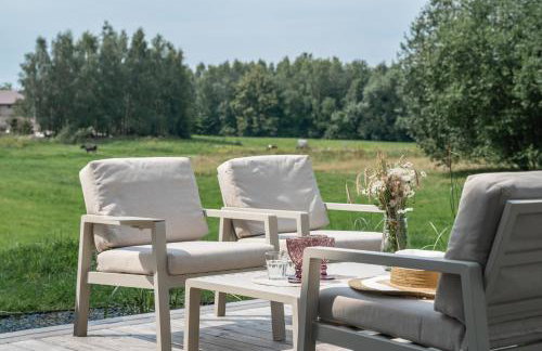 Vilanovka - domki z prywatną balią przy stawie i lesie - Foto 12