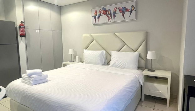 Stylish Studio wz Spectacular City View - Foto 3, Habitación