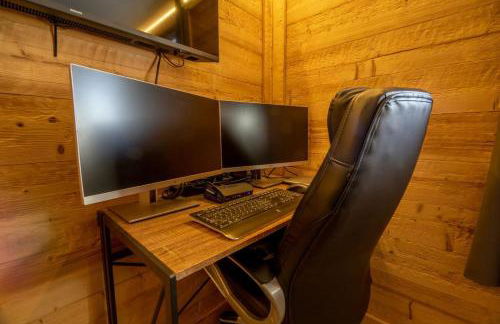 Pétillant Chalet aux 3 étangs avec SPA, Sauna et Véranda - Foto 18