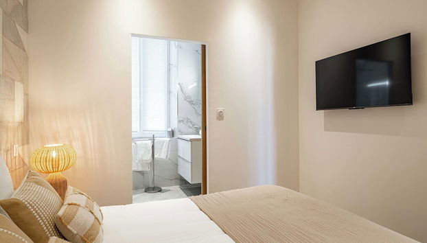 Cosy Flat 100m From the Beach - Carre D'or - 1br/2p - Foto 2, Habitación