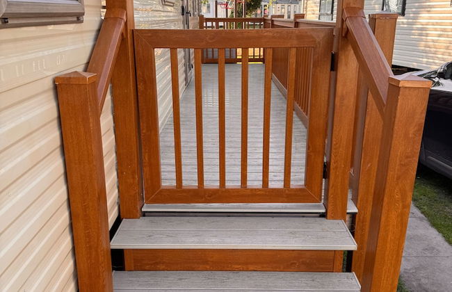 3 Bed Caravan - Side Gated Decking, Wifi, Pets - Foto 26