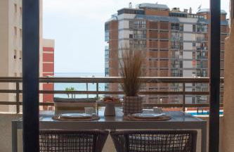 Apart moderno con vista al mar, Piscina, Parking - Photo 34