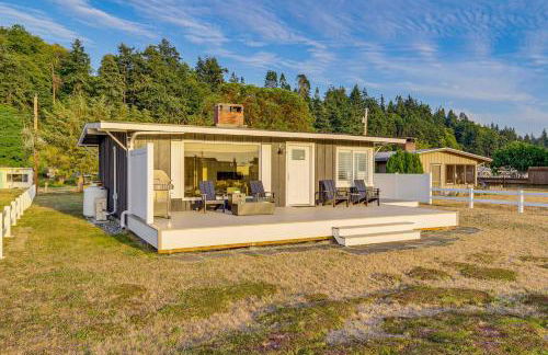 Beach Access, Deck Waterfront Whidbey Island Home - Foto 22