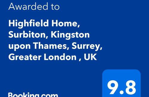 Highfield Home with free parkings, Surbiton, Kingston upon Thames, Surrey, Greater London , UK - Foto 24