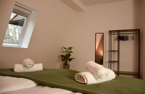 Maisonette-Apartment für bis zu 6 Personen - Parkplatz - WLAN - Kingsize - Foto 7