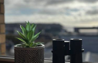 Central Plymouth Sea View Penthouse Apartment with Secure Parking - Foto 15