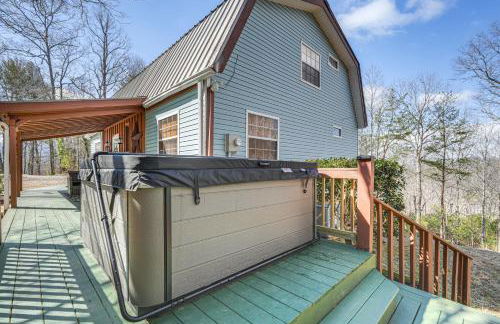 Hot Tub and Views! Squatchs Place in Blairsville - Foto 39