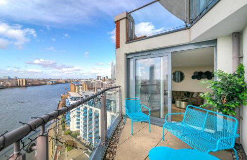Stunning Thames View 2-Bedroom Apartment 2 Baths & 2 Balconies Sleeps 6 - Foto 43
