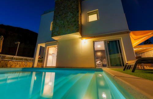 Villa Rosa-Soleada Villa Privada con Piscina Climatizada & WIFI en Tauro-Mogán - Foto 6