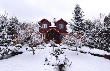 Dom z basenem nad Narwią - Foto 35