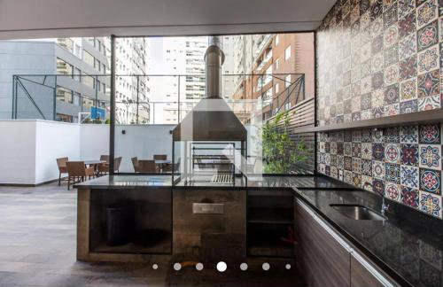 Flat luxo, mobiliado c/ ar, wi-fi, pisc. e academia - Foto 31