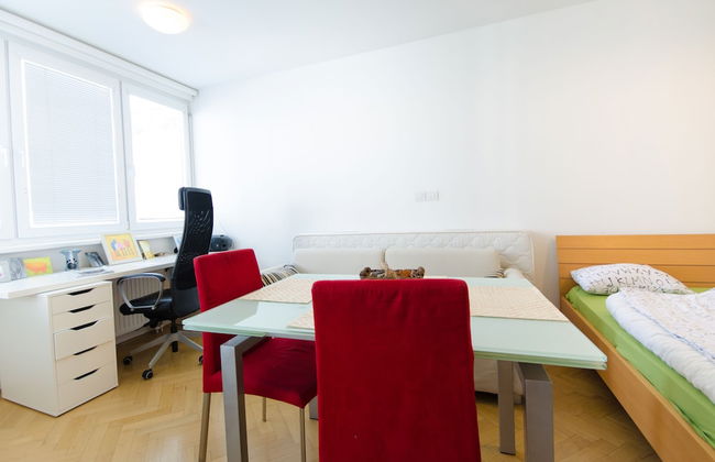 City centre studio with a balcony - Photo 5