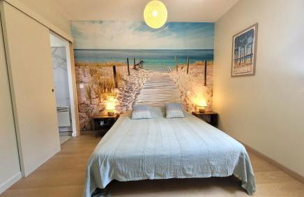 VILLA CASA KOKO 10 PERS piscine chauffée, pétanque, ping pong VIEUX-BOUCAU - Foto 19