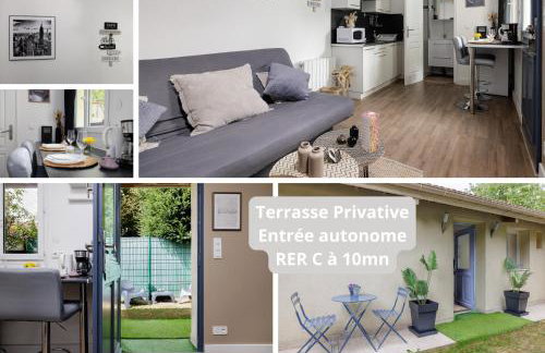 Chic Parisian - 5' RER C Paris - Orly 15 min - Foto 1