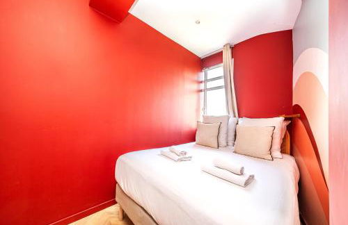 Designer & Air-Conditioned Apartment 2BR, Paris 17 - Foto 14