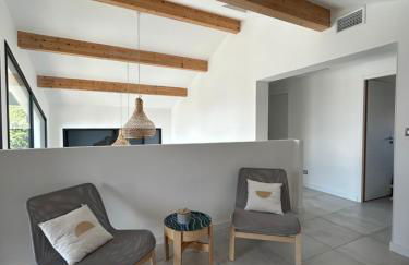 VILLA Grain De Sable PROCHE PLAGE, GOLF AVEC PISCINE - Foto 12