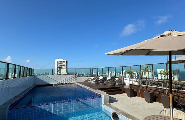 Flat no Beach Class Santa Maria - Foto 14