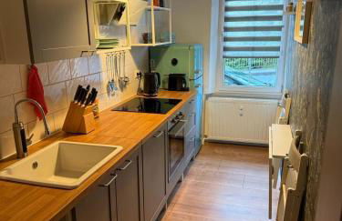 Ferienwohnung Lucy - Moderne Ferienwohnung mit kostenlosem Parkplatz, Terrasse, nahe Bad Schandau und Malerweg - Foto 5