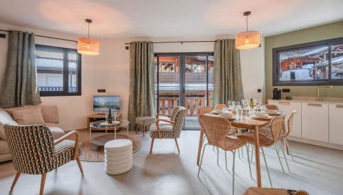 Morzine au pied des pistes, 3 pièces modernes, balcon, parking, wifi - FR-1-754-107 - Foto 4