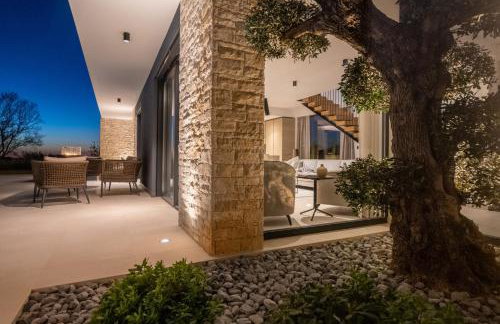 Villa Asmoa for 8 people near Porec with 45 m2 heated pool, wellness & sea view - Foto 42