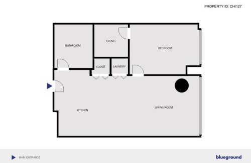 River N 1BR w Gym WD nr Mag Mile by Bluegound CHI-127 - Photo 12