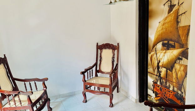 Zona de estar del vestíbulo