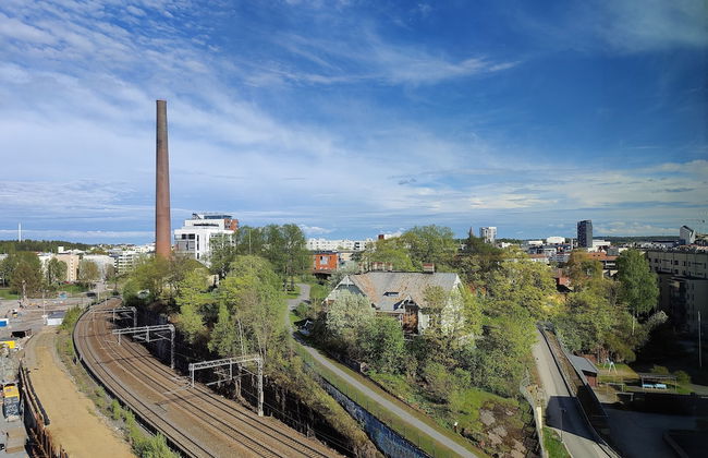 New 1BR Apt with Sauna, Balcony and 11th Floor Views - Foto 8