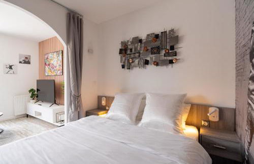 L Urban Chic - Wifi - Terrasse - Parking - 4p - RER - Paris - A6 - Orly - Foto 25