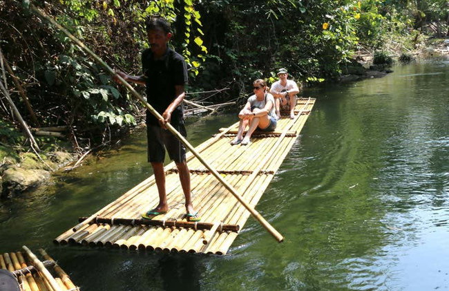 Balade en radeau en bambou sur la rivière Song Phreak - Photo 5