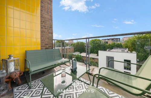 Modern 3 Bed Apartment in Acton by Amber Stays, Perfect for Business & Contractors - Photo 34