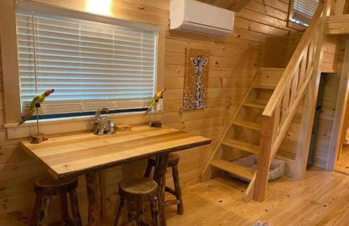 Serene 1BR Cabin near NC Z00 with Loft & Waterview - Foto 12