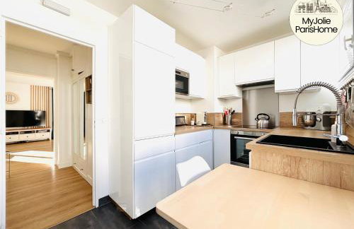 MyJolieParisHome - King size beds, 2 bathrooms, free parking - Foto 32