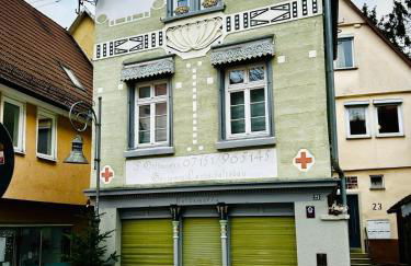 MHQ Ferienwohnung im historischen Fachwerkhaus mit Terrasse in Waiblingen - Foto 30