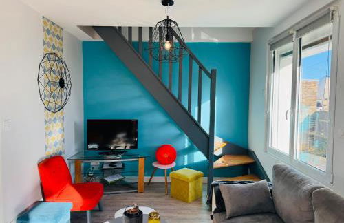 Confortable maison rénovée, jardin clos, 1km plage - Foto 11