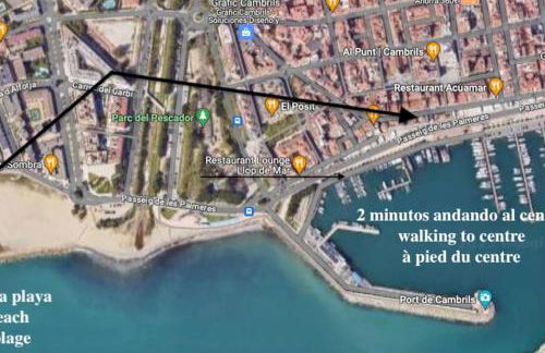 Apartment by the beach with pool and private parking - Foto 36