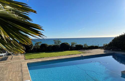 La Roche Bleue - Villa de charme avec vue exceptionnelle bord de mer piscine privée jardin et terrasse - Foto 51