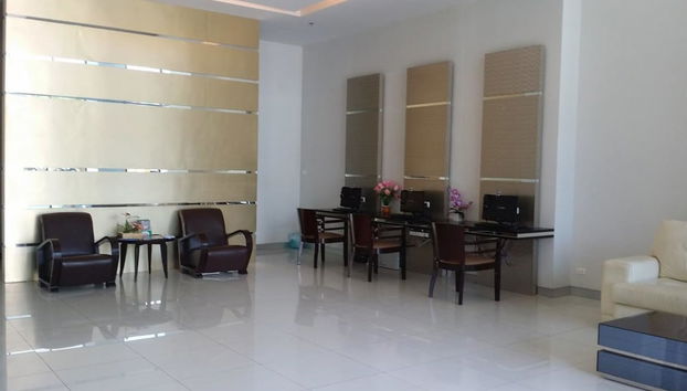 Zona de estar del vestíbulo