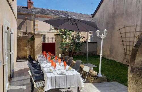 Gîte Maison Anjou 14 personnes Logis de la Porte Saint Jean - Photo 4