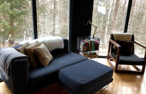 Imaginative Octogonal Glass Treehouse on Seven Private Acres near Great Barrington, MA - Foto 2