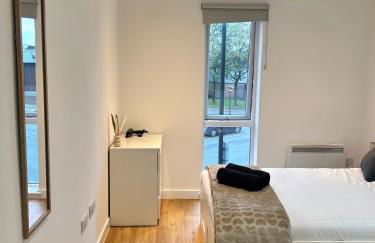 Central Manchester Apartment WIth - Terrace - Gym- Free Parking- Next To Man City Stadium & City Centre - Foto 10