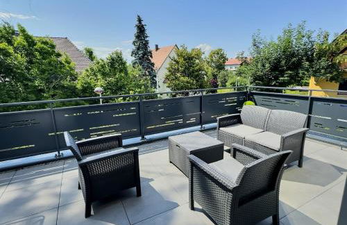 Alsace Appartement à Colmar climatisée garage, parking et terrasse - Foto 26