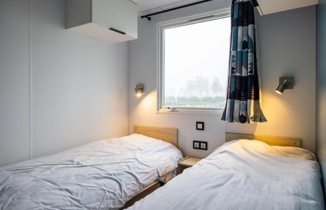 Modern 6-person Chalet in the Frisian Countryside, 3 Bedrooms and Wifi - Foto 29