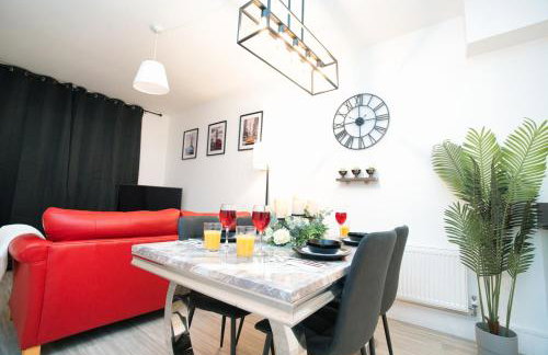 Milton Keynes new 5-Bedrooms 14guests Contractor family holiday Free Parking - Foto 42