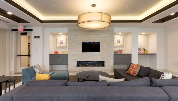 Zona de estar del vestíbulo