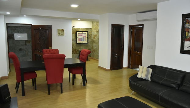 Zona de estar del vestíbulo