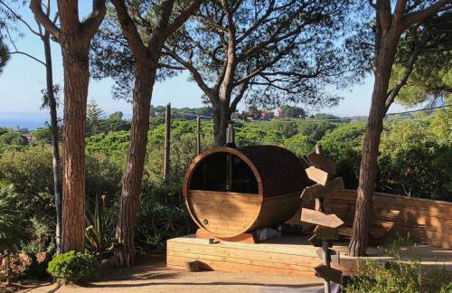 Pergola Suite - Boutique Retreat Loft Barcelona Coast Panoramic Sea View - Foto 65